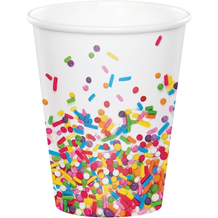 Confetti Sprinkles Cups, 9oz, 96PK